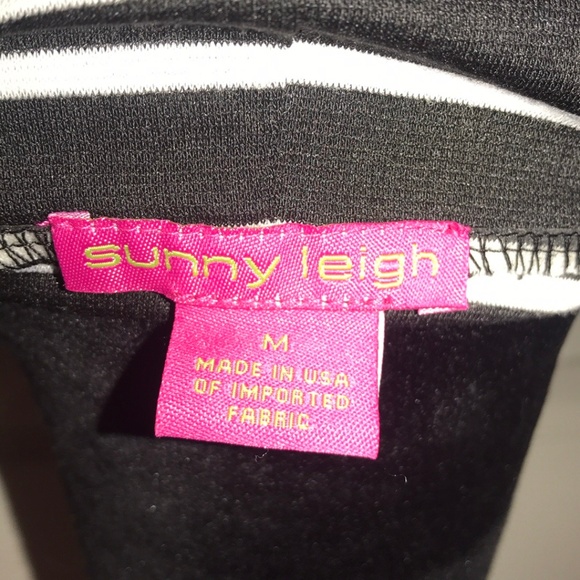 Sunny Leigh Black and White striped cardigan - Picture 3 of 3